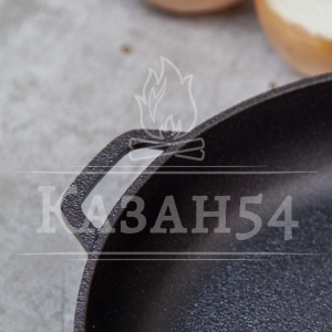 Сковорода чугун 26х4.5 см, съемная ручка Гардарика