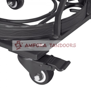 Тележка на колесах круглая 39 см