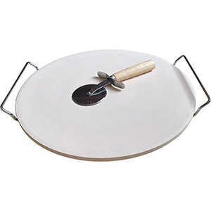 Камень для пиццы с ручками и ножом Bellagio