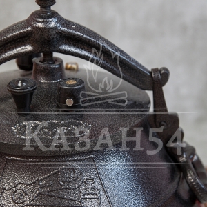 Афганский казан 30 литров, черный