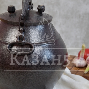 Афганский казан 20 литров, черный