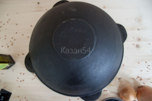 Казан узбекский 10 литров плоское дно