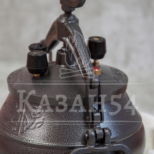 Афганский казан 5 литров, черный