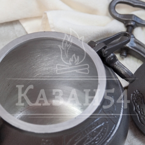 Афганский казан 8 литров, черный