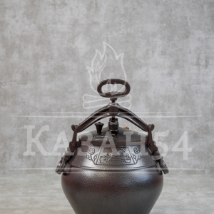 Афганский казан 15 литров, черный