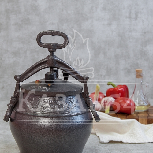 Афганский казан 15 литров, черный