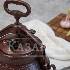 Афганский казан 5 литров, двухцветный