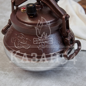 Афганский казан 5 литров, двухцветный