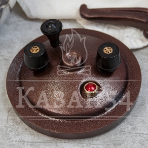 Афганский казан 5 литров, двухцветный