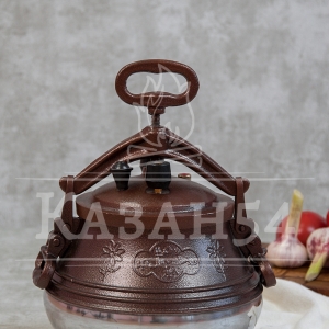 Афганский казан 15 литров, двухцветный