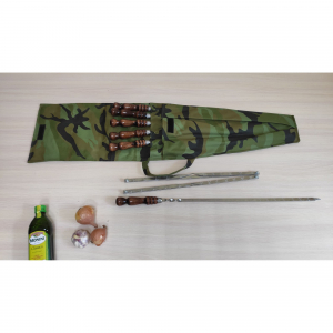 Набор шампуров с мангалом в чехле 50 см