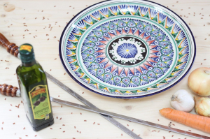 Ляган СИНИЙ (мехроб) 38 см