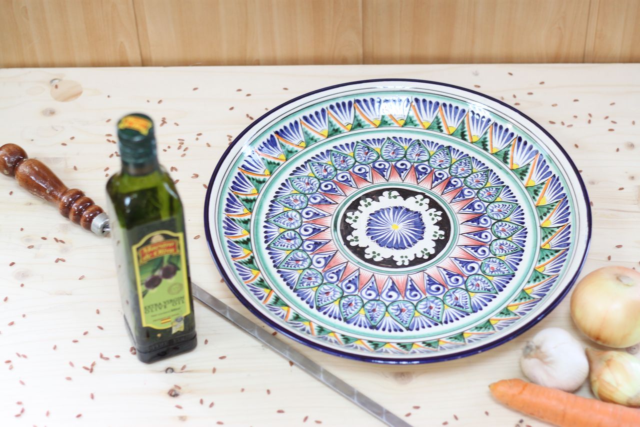 Ляган СИНИЙ (мехроб) 38 см