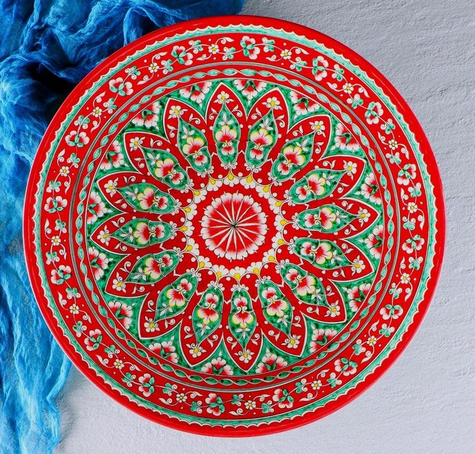 Ляган КРАСНЫЙ (мехроб) 38 см