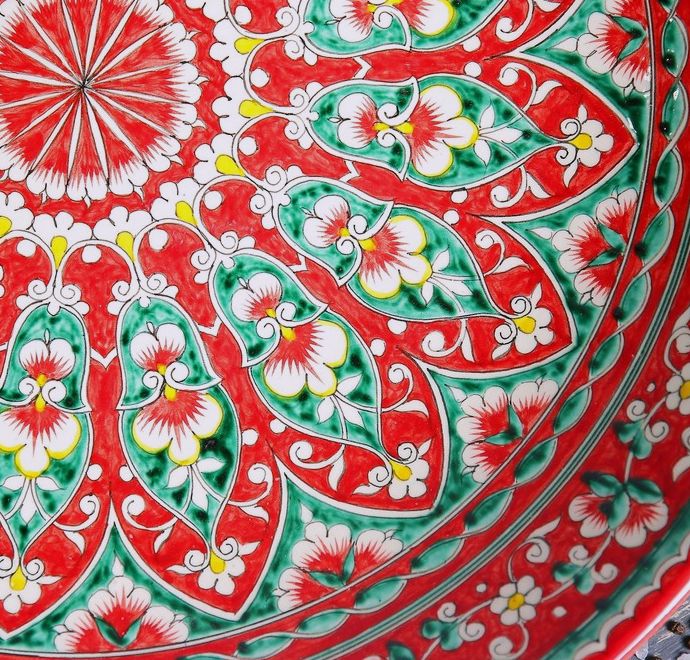 Ляган КРАСНЫЙ (мехроб) 38 см