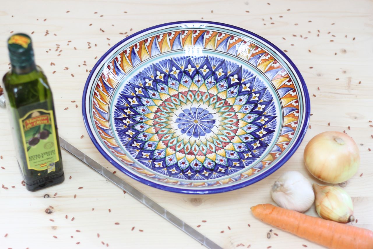 Ляган СИНИЙ (мехроб) 34 см