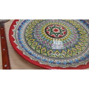 Ляган КРАСНЫЙ (мехроб) 34 см