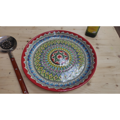 Ляган КРАСНЫЙ (мехроб) 34 см