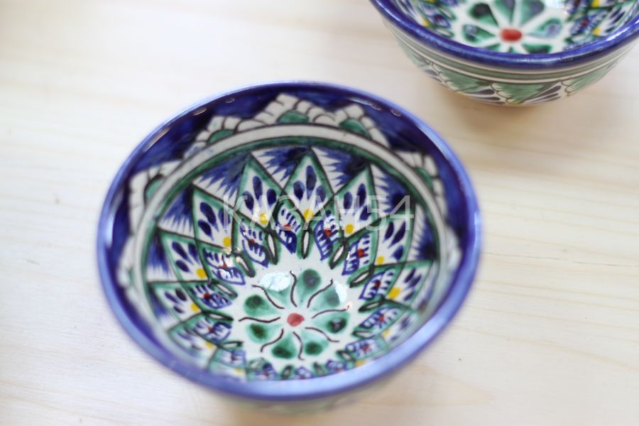 Пиала синяя большая (мехроб) 11 см