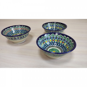 Коса СИНЯЯ большая (мехроб) 18 см