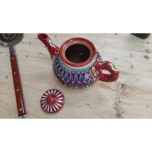 Чайник КРАСНЫЙ (мехроб) 1 л