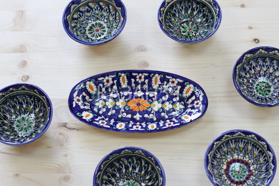 Селедочница синяя (мехроб) 24см