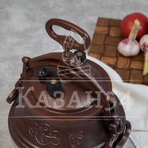 Афганский казан 12 литров, двухцветный