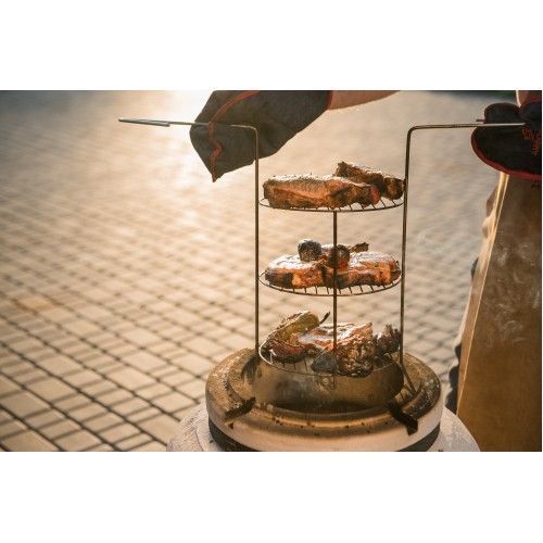 Решетка гриль 4х ярусная средняя