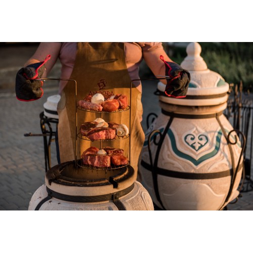 Решетка гриль 4х ярусная средняя