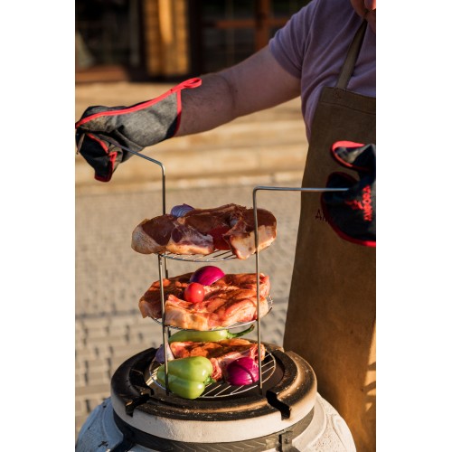 Решетка гриль 4х ярусная средняя