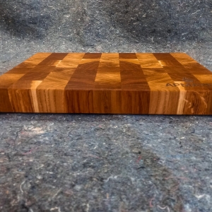 Торцевая разделочная доска 400х300х35, дуб