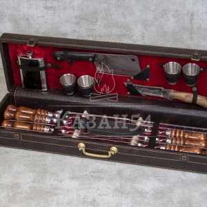 Набор шампуров в кейсе №2