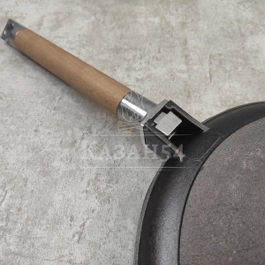 Сковорода блинная 24 см, съемная ручка Гардарика